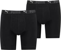 PUMA Boxershorts PUMA MEN SPORT COTTON LONG BOXERS 2P (Packung, 2er Pack) mit