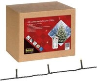 Idena LED-Lichterkette 360er NewTec, warmwei&szlig;, 43,9 m, mit Lichtsensor,