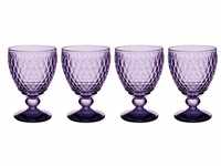 Villeroy & Boch Vorteilset 4 Stück Boston Lavender Rotweinglas lila...