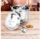 Spetebo Bowle-Set Edelstahl Feuerzangenbowle Set 3,5 L- 5-teilig (Set, 5-tlg.,...
