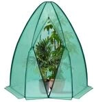 Woltu Foliengew&auml;chshaus, BxTxH: 160 x 160 x 180,00 cm, PE halbtransparente