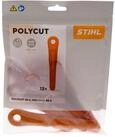 STIHL Rasenm&auml;hermesser 12x Stihl Kunststoffmesser PolyCut 28-2 und 48-2, 40020071000
