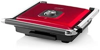 Arzum Sandwichmaker arzum AR2022-R Sandwichmaker Antihaftbeschichtung Rot,...