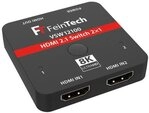 FeinTech Audio / Video Matrix-Switch VSW12100 HDMI 2.1 Switch 2 In 1 Out, 4k 120Hz.