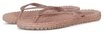 Ilse Jacobsen CHEERFUL01 Zehentrenner Leicht & flexibel, Massageeffekt, mit Glitzer,