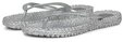 Ilse Jacobsen CHEERFUL01 Zehentrenner Leicht & flexibel, Massageeffekt, mit Glitzer,