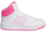 adidas Performance Hoops Sneaker rosa|wei&szlig;