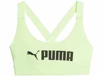 PUMA Sport-BH Mid Impact Puma Fit Bra SPEED GREEN-PUMA BLACK