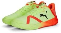 PUMA Hallen-Indoorschuhe Accelerate Turbo Nitro II gelb/rot Herren Badmintonschuh