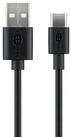 Goobay Goobay USB-Kabel USB 2.0 USB-C&reg; Stecker, USB-A Stecker 1.00 m Schwarz