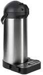 ONVAYA Pump-Isolierkanne Airpot Pumpkanne, Isolierkanne, Thermoskanne, Edelstahl,