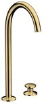 hansgrohe Waschtischarmatur Axor One 2-Loch Waschtischmischer Select 260 mit