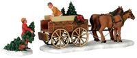 LeMax Weihnachtsdorf LEMAX Weihnachtsdorf: "Christmas Tree Wagon" (43451)