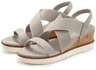 LASCANA Sommerschuh, offener Schuh, Sandale, Keilsandalette, Sandalette mit