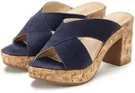 LASCANA Sommerschuh, offener Schuh, Sandalette, Mule, Pantolette aus Leder mit