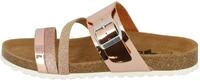 Pantolette LICO "Pantolette Bioline Fashion", Damen, Gr. 36, rosa, Synthetik, Schuhe
