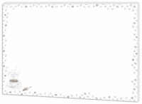 Generic Schreibtischunterlage Schreibunterlage 600x420mm - Coffee, (1 tlg)