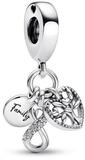 Pandora Kettenanh&auml;nger Pandora Family Infinity Triple Charm-Anh&auml;nger 792201C01