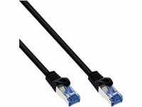 INTOS ELECTRONIC AG InLine® Patchkabel, Cat.6A, S/FTP, PE outdoor, schwarz, 15m