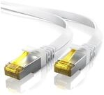Primewire LAN-Kabel, CAT.7, RJ-45 (Ethernet) (200 cm), CAT 7 Flachband Gigabit