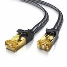 Primewire LAN-Kabel, CAT.7, RJ-45 (Ethernet) (1000 cm), Patchkabel flach CAT 7,
