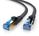 Primewire LAN-Kabel, CAT.8, RJ-45 (Ethernet) (25 cm), Patchkabel flach CAT 8, Gigabit