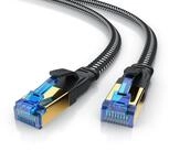 Primewire LAN-Kabel, CAT.8, RJ-45 (Ethernet) (50 cm), Patchkabel flach CAT 8,