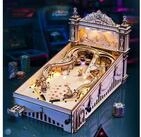 Robotime Modellbausatz 3D Pinball Maschine Flipperautomat aus Holz, (482-tlg)