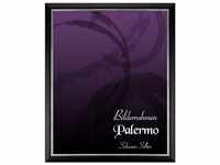 Homedeco-24 Palermo 50x70 schwarz/silber