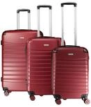 Geographical Norway Kofferset SHOCK Trolley Hartschalenkofferset 3-tlg Koffer &