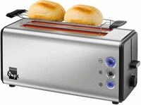 Unold Toaster Onyx Duplex 38915, 2 lange Schlitze, f&uuml;r 4 Scheiben, 1400 W