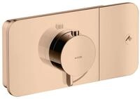 hansgrohe Unterputzarmatur Axor One Thermostatmodul f&uuml;r 1 Verbraucher Unterputz