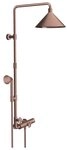 hansgrohe Brausegarnitur Axor Showers Showerpipe, 240 2jet mit Thermostat und