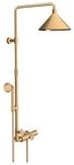 hansgrohe Brausegarnitur Axor Showers Showerpipe, 240 2jet mit Thermostat und