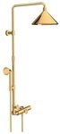 hansgrohe Brausegarnitur Axor Showers Showerpipe, 240 2jet mit Thermostat und