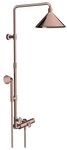 hansgrohe Brausegarnitur Axor Showers Showerpipe, 240 2jet mit Thermostat und