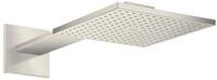 hansgrohe Kopfbrause Axor ShowerSolutions 250/250, 2jet eckig mit Brausearm...