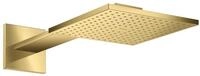 hansgrohe Kopfbrause Axor ShowerSolutions 250/250, 2jet eckig mit Brausearm Unterputz