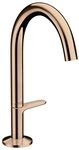 hansgrohe Waschtischarmatur Axor One Waschtischmischer Select 170 mit Push-Open