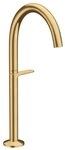 hansgrohe Waschtischarmatur Axor One Waschtischmischer Select 270 mit Push-Open
