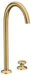 hansgrohe Waschtischarmatur Axor One 2-Loch Waschtischmischer Select 260 mit