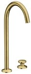 hansgrohe Waschtischarmatur Axor One 2-Loch Waschtischmischer Select 260 mit