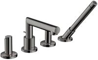 hansgrohe Wannenarmatur Axor Uno 4-Loch Wannenrandarmatur mit Zerogriff