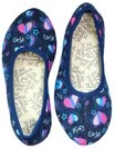 Beck Schl&auml;ppchen Girls Gymnastikschuh rutschfeste Laufsohle, Made in Germany