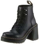 DR. MARTENS Jesy Schn&uuml;rboots, Blockabsatz, Stiefelette mit modischen Metall Eyelets