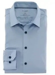 OLYMP Businesshemd No. Six 24/Seven super slim in bequemer Jersey-Qualit&auml;t...