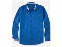 OLYMP Langarmhemd Regular fit, blau