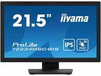 Iiyama 54.6cm (21,5) T2234MSC-B1S 16:9 M-Touch HDMI+DP IPS retail TFT-Monitor...