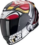 Scorpion Exo Motorradhelm Exo-491 Pirate Helm, integriertes Sonnenvisier...