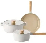 NEOFLAM&reg; Pfannen-Set FIKA Bratpfannen & Topf Set 3tlg., (3-tlg)